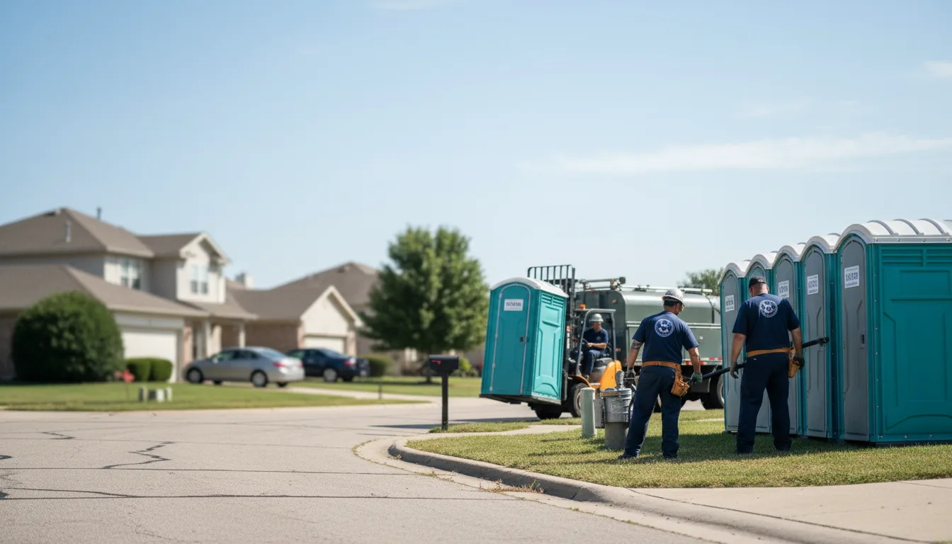 Porta Potty Rental in Bronson, TX near me